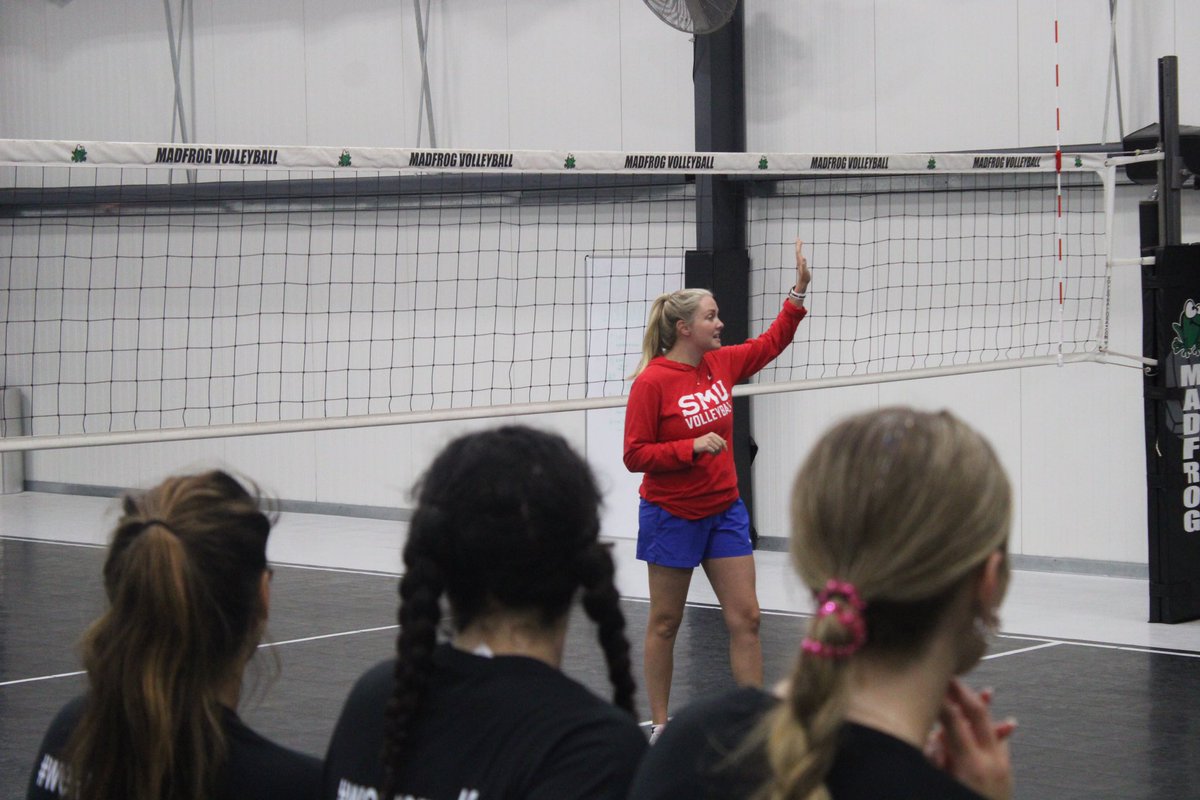 College camp day 3 was amazing! Thank you @lmulionsWVB @GSU_TIGERS @TexasTechVB @SMUVolleyball @AggieVolleyball