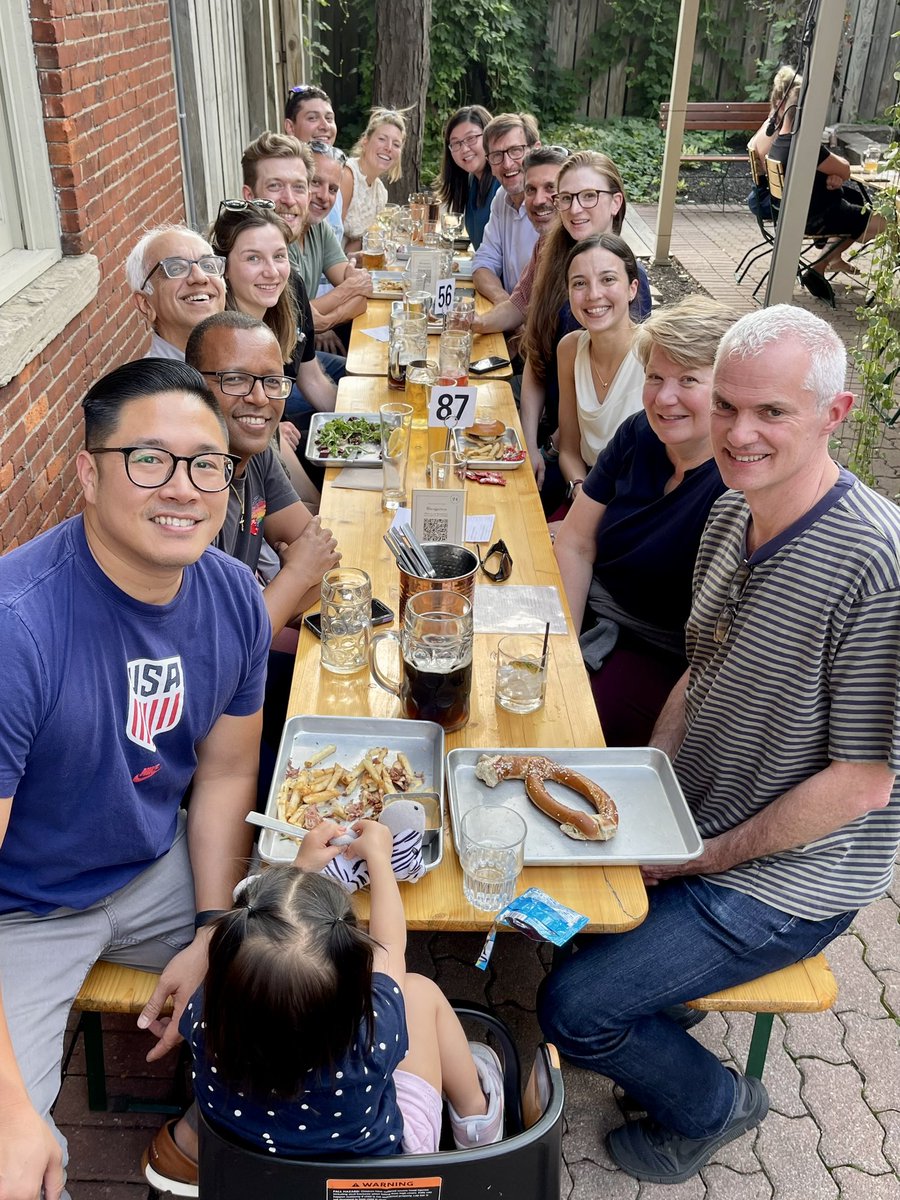 Happy hour to welcome the new <a href="/nationwidekids/">Nationwide Children's Hospital</a> GI fellows at <a href="/GemutBiergarten/">Gemüt Biergarten</a>!

Except none of them were there yet cause they were working… 🤷‍♂️

<a href="/deslilo/">Desale Yacob, MD / ዶር. ደሳል ያቆብ</a> <a href="/jsmkhoo/">Janice K</a> <a href="/JaimieNathan/">Jaimie Nathan</a> <a href="/RSanchez490MD/">Rudy Sanchez, MD</a> <a href="/juliavdzande/">Julia van der Zande</a> <a href="/CarloDiLorenzo1/">Carlo Di Lorenzo</a> <a href="/LauraHamant/">Laura Hamant</a> <a href="/NDavidsonMD/">Nicole Davidson, MD</a> <a href="/ckisanuki/">Cheryl Kisanuki</a> <a href="/SamPaglinco/">Sam Paglinco, DO</a>
