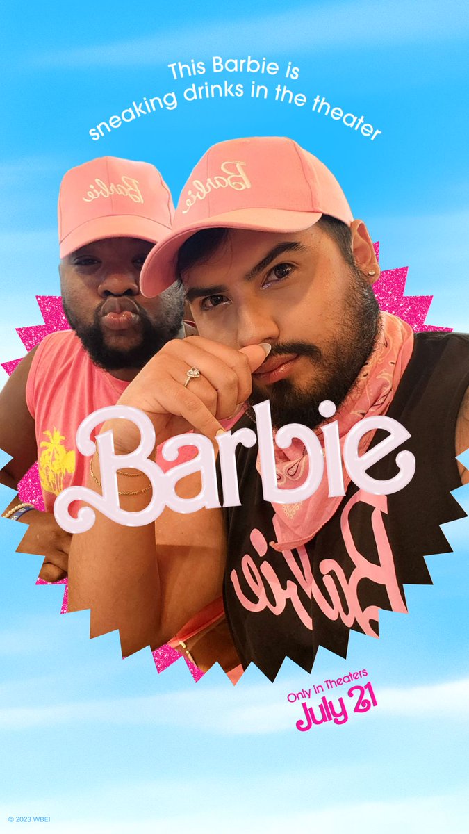 SimplyJosh's tweet photo. the intro to the movie is a "this barbie" picture generator 🔥 https://t.co/2lVV85TnrW