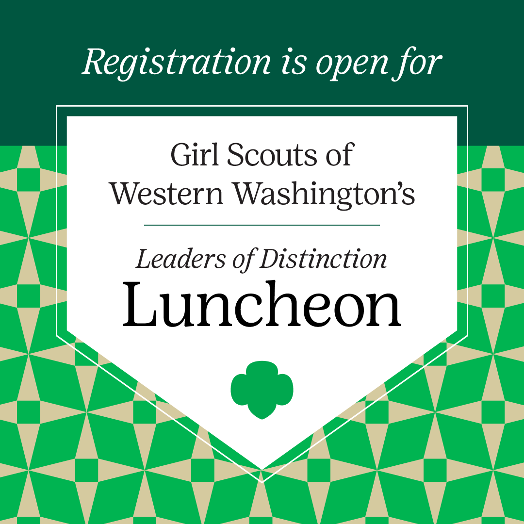 Join us for the return of our annual luncheon! 🏆 Leaders of Distinction Luncheon 📅 November 1, 11:30 AM–1:00 PM 💚 Get Tickets: bit.ly/3pPU7eP #GirlScoutsWW #GirlScouts #GirlScoutLeaders #CommunityLeaders