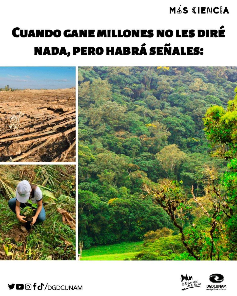 DGDCUNAM's tweet photo. Señales con #MásCiencia.🤭 https://t.co/hOcQBJiRks