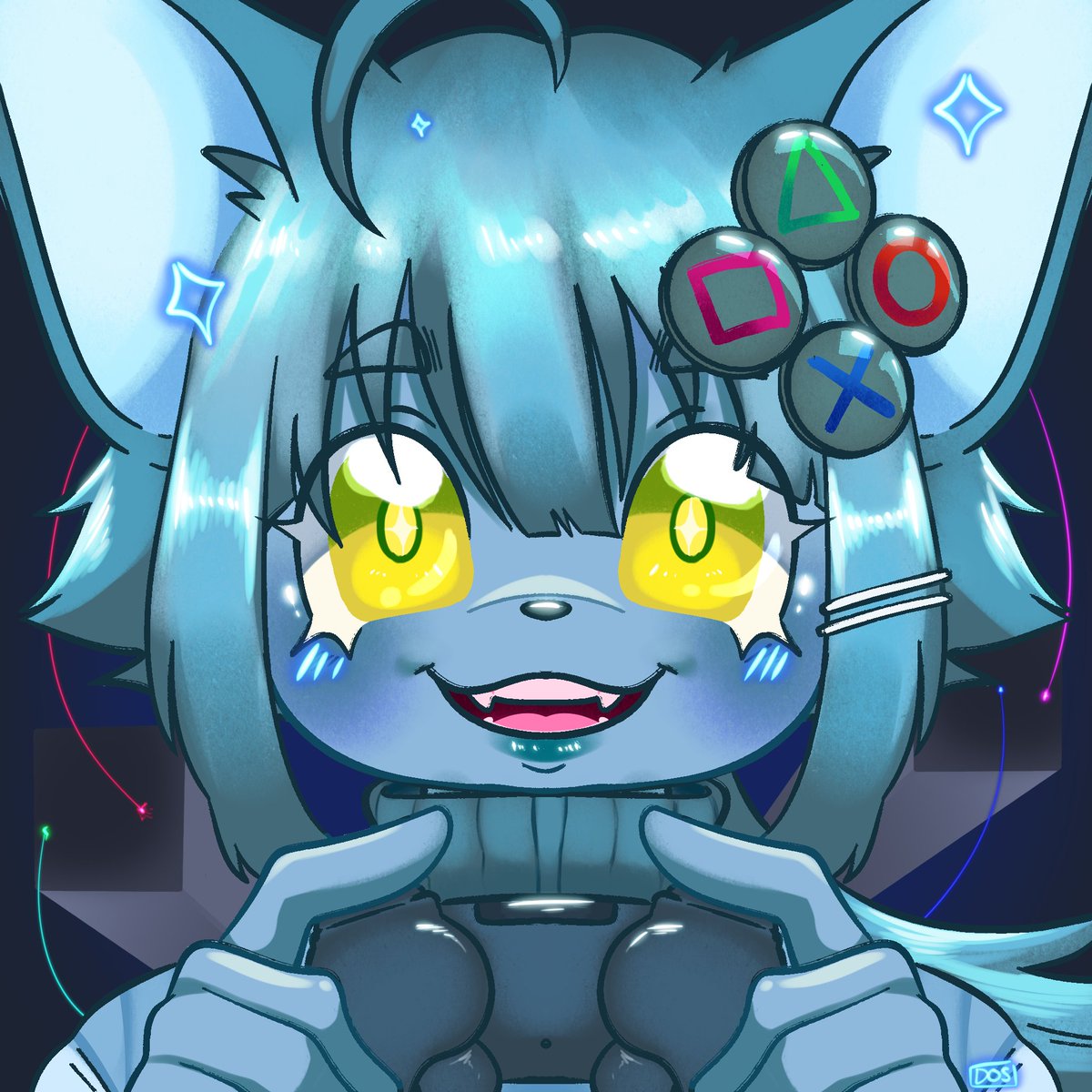 Dos_Doodles's tweet photo. Icon commission for @viralpurrz !! Thanks for commissioning me! <3 https://t.co/I5tvODh4dC