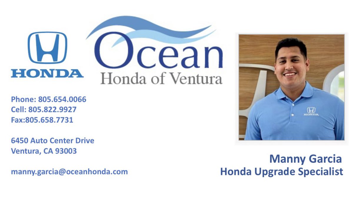 Cameraboy_'s tweet photo. LOOKING FOR A NEW CAR? SPECIAL RATES JUST KICKED IN! ONLY AVAILABLE FOR NEW ACCORDS, CIVICS, CRV'S &amp; HRV'S

3.29 - 60/m
4.9 - 72/m

Ocean Honda of Ventura https://t.co/w5rkQAT8wU