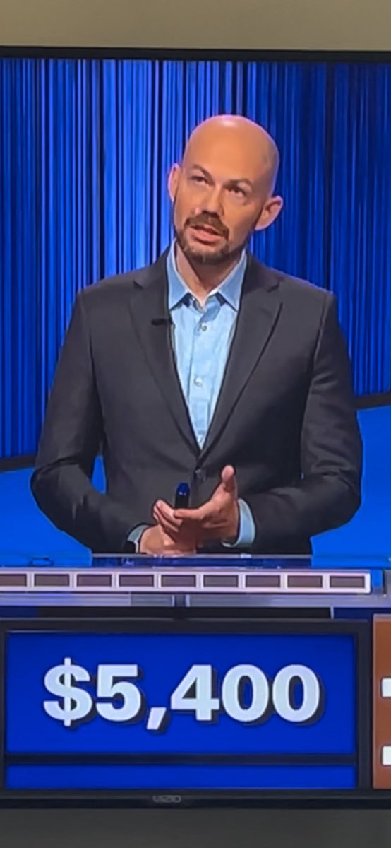 EsquireEmily's tweet photo. For crying out loud, David. Get ahold of yourself.  #jeopardy https://t.co/uMUlxE7tgZ