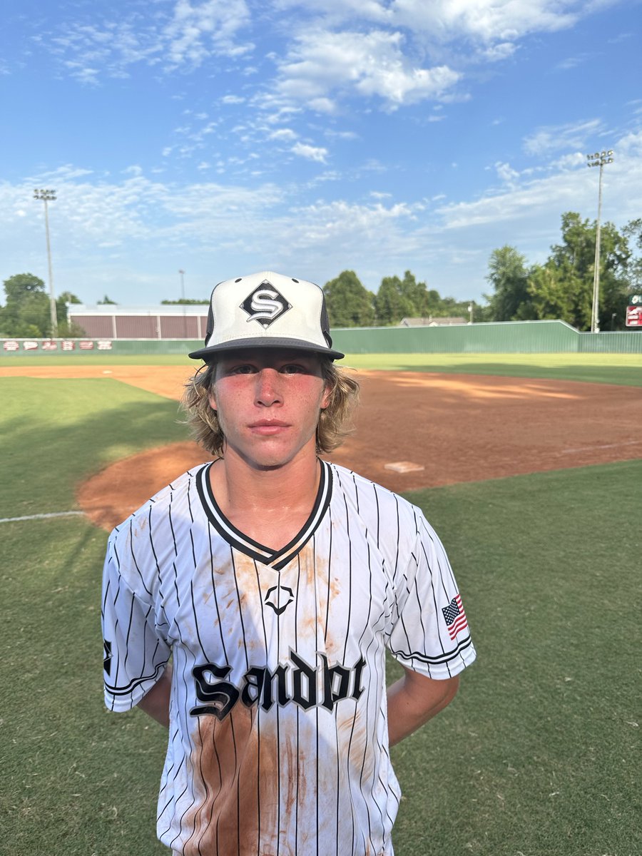 #MantleWS F: @Okcsandlot 16U Dion 10, Dallas Patriots 16U Clements 5
PoG: @CarderRiley22 2-3, 3 RBI, BB https://t.co/ZAy1g1Nk1B