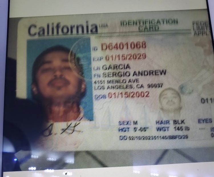 They found the ID of the lowlife foolio that beat an elderly woman in East L.A. 🫢👀 it’s on sight now 🟢
