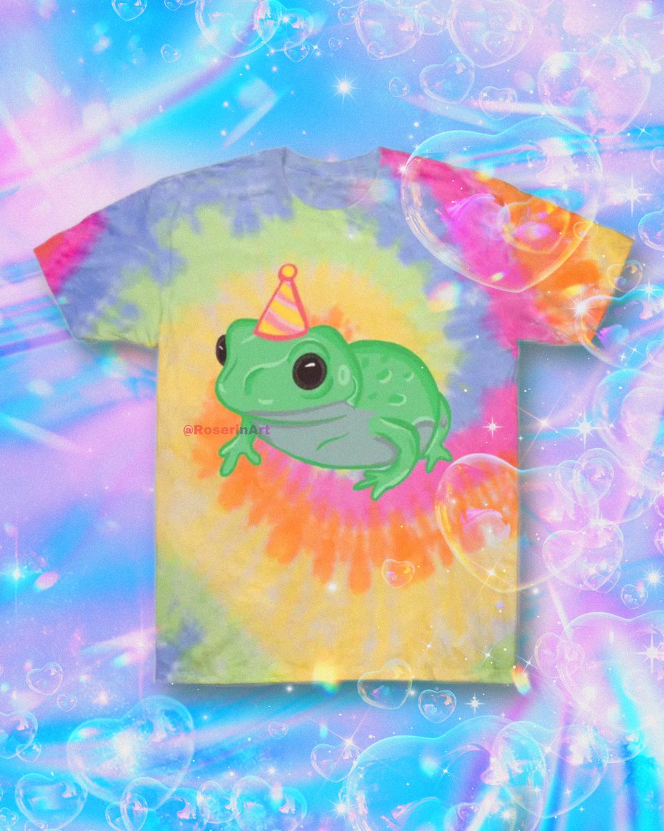 I hope that this reaches a person who has a birthday soon and loves frogs!
teepublic.com/t-shirt/182570…