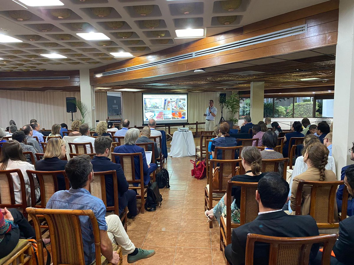 Dr JIngels (@jeroeningels) on Twitter photo Great turnout at #ISA28 #NORI side event last night. Bryan O'Malley (Eckerd College) and myself (<a href="/FSUResearch/">FSU Research</a> <a href="/FSUMarineLab/">FSU Coastal & Marine Lab</a> ) presented #foraminifera & #meiofauna #nematode results from #NORID #nodule license area. Thank you organizers and attending delegates & observers <a href="/ISBAHQ/">International Seabed Authority</a> Great turnout at #ISA28 #NORI side event last night. Bryan O'Malley (Eckerd College) and myself (<a href="/FSUResearch/">FSU Research</a> <a href="/FSUMarineLab/">FSU Coastal & Marine Lab</a> ) presented #foraminifera & #meiofauna #nematode results from #NORID #nodule license area. Thank you organizers and attending delegates & observers <a href="/ISBAHQ/">International Seabed Authority</a>