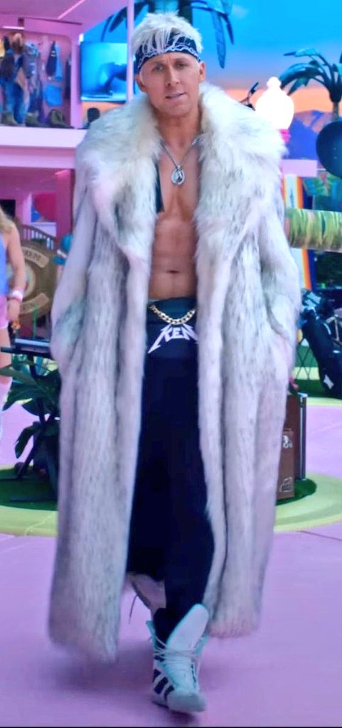 Trindividual's tweet image. Ken's outfit had no business going this hard.