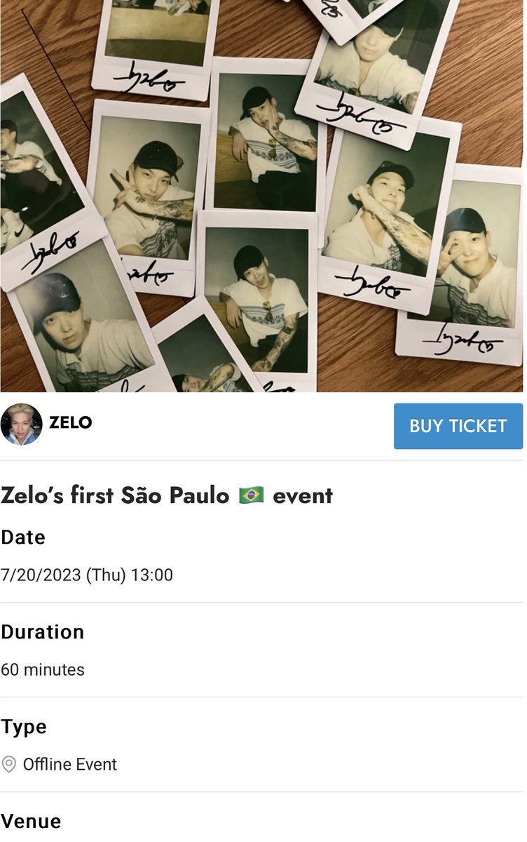 WorkShopByZelo's tweet photo. Zelo’s upcoming events in Brazil 
Coffee time with Zelo in São Paulo ☕️
Adquira seus ingressos aqui 😊
https://t.co/OPdkZ1ifrM
@ZELO96 https://t.co/TaOD6TgxsX
