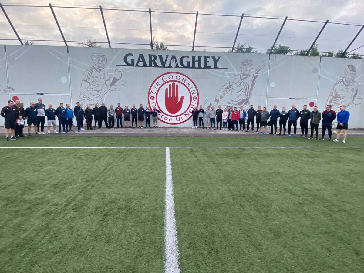 Delighted to have co-delivered the first ever <a href="/TyroneGAALive/">Tyrone GAA</a> "Scileanna Coach Development Programme" for club coaches in Garvaghy tonight. Thank-you.