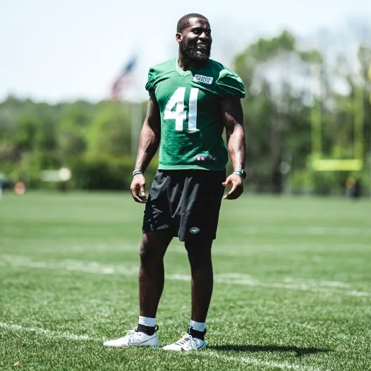 HBCUSports1's tweet photo. New York Jets first day,  90-man roster training camp 
* LB Claudin Cherelus
* Alcorn State University https://t.co/SehIxbh9qn