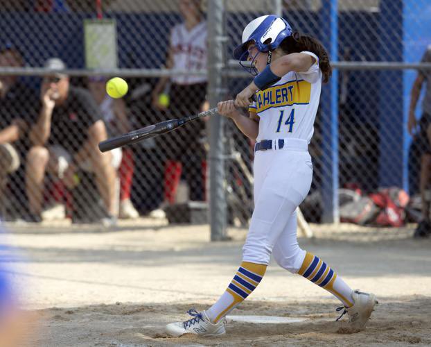 Congratulations to Julia Roth. She added another homerun (14 total) which makes her the single season homerun leader in program history!!!