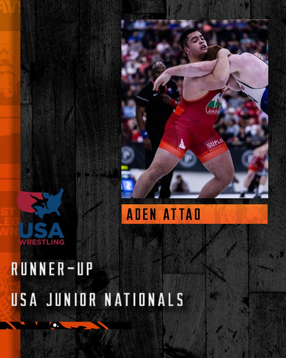 BeaverWrestling's tweet photo. Aden Attao - an incoming Beav - claimed 2⃣nd at 285 in the USA Wrestling Junior Championships!

#GoBeavs https://t.co/bAUtXrnUiR
