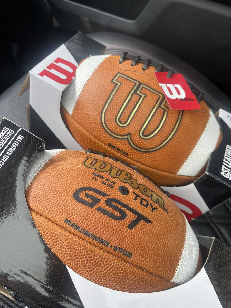 KYQBP's tweet photo. We appreciate Hazard MS letting us prep a couple of their footballs! With EKU 7v7 coming up Saturday, nows a great time to bring some and let us get yours ready for the season! https://t.co/ZTQBiYPGJ1