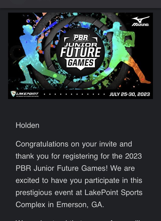 Thank you for this amazing opportunity! Looking forward to competing with the best in the country!
<a href="/PrepBaseballOH/">Prep Baseball Ohio</a> @PBROhioJrScout <a href="/OhioHitDogs/">Ohio Hit Dogs 2028</a> <a href="/Coach_Chiero/">Jordan Chiero</a>