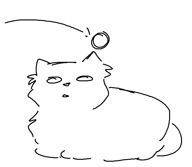 the cat has started to enact violence on me for sitting at my desk because it means I'm not looking at him 