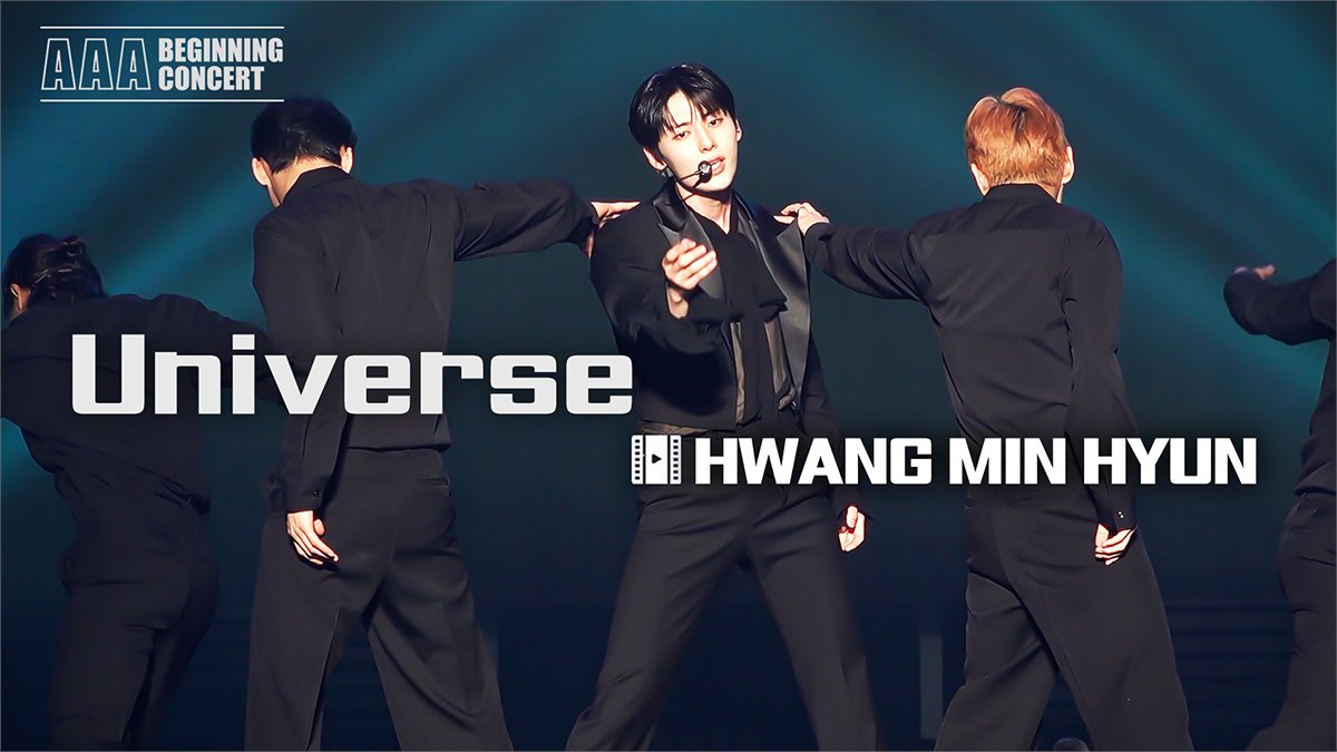 STARNEWS_AAA's tweet photo. [AAABC 4K] 배우 황민현 - Universe (별의 언어) (Hwang Min Hyun) | AAABC RealCam

https://t.co/pb6Yqt3c7L

AAA Beginning Concert RealCam📹
(230708 PIA ARENA MM)

#황민현 #HwangMinHyun #AAABC #AAA https://t.co/KOeCHJF3uu