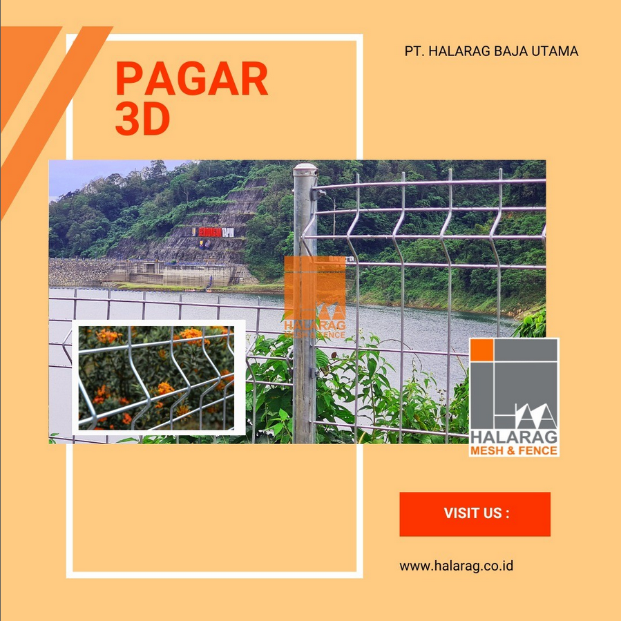 MegaHalarag's tweet image. Pagar Wiremesh / Pagar 3D Halarag dibuat sebagaimana proses produksi wiremesh, dengan proses penekukan bentuk gelombang pada bagian tengahnya wiremesh, menggunakan mesin bending khusus.

More info : 
08119920524

#pagarwiremesh #pagar3d #pagarbandara #halarag