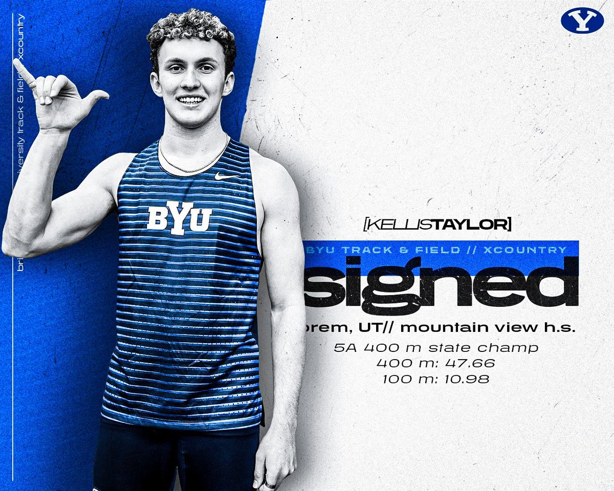 BYUTFXC's tweet photo. Official✍️
Welcome to the Family Kellis💙

#BYUTFXC x #GoCougs https://t.co/p0G7yvD0Tn