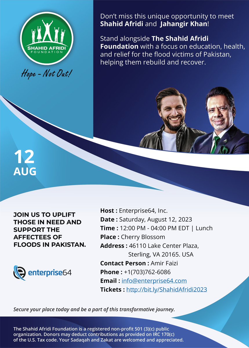 kagshor's tweet photo. #supportPakistan #dmvPakistanis #shahidafridi #jahangirkhan #donate #pakistan #dcpakistanis #pakistanis #Pakistanis hosting in Sterling, VA in the DMV. help support a great cause. https://t.co/NkZGzFHQ0n