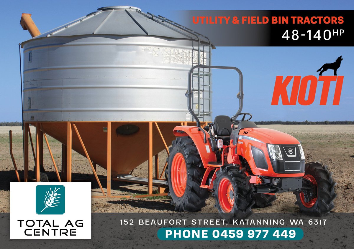 Don’t run the risk of unsafe or unreliable equipment in the paddock this harvest.

Speak to us now about affordable tractors for your grain handling needs!