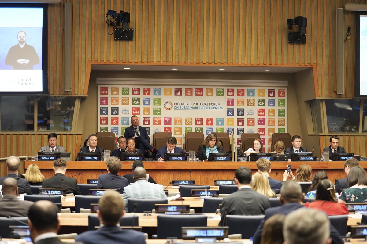 АНУ-ын Нью-Йорк хотноо Тогтвортой хөгжлийн асуудлаарх  Улс төрийн өндөр түвшний чуулга уулзалт амжилттай болж өндөрлөлөө. Уг чуулга уулзалтын үеэр Монгол Улс “Тогтвортой хөгжлийн зорилго”-ын хэрэгжилт болох Үндэсний сайн дурын илтгэлээ хоёр дахь удаагаа НҮБ-д танилцууллаа.