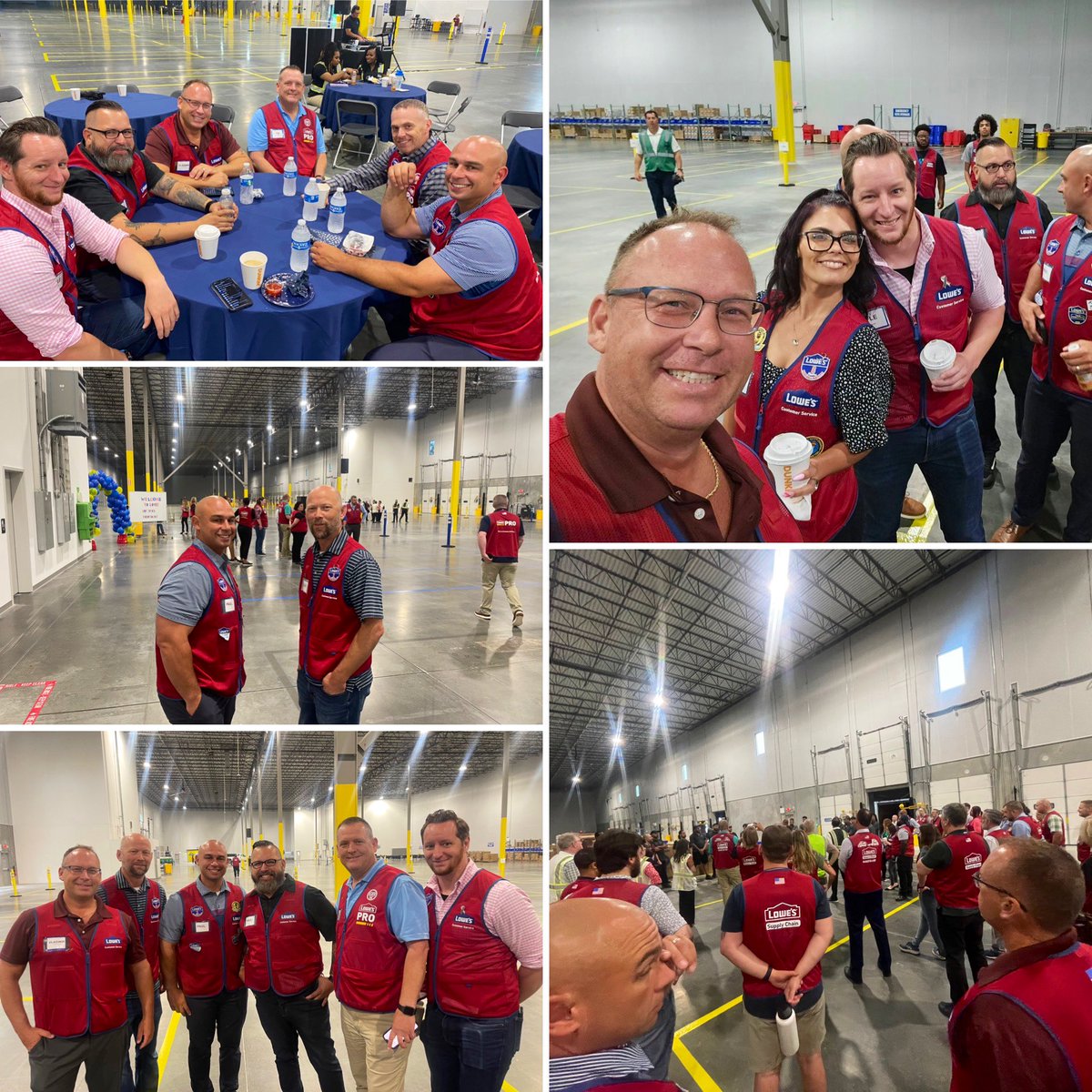 XDT Grand Opening today with my peeps! #jerseyshore #loweslife #deliveries #CustomerService #retail 💙