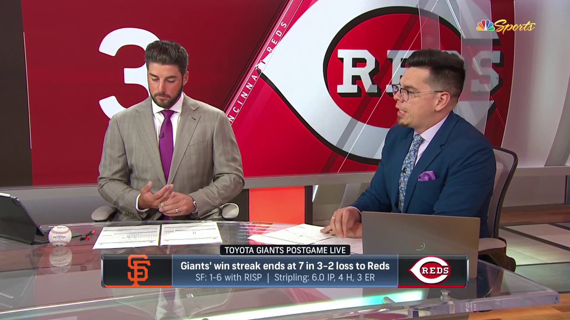 SF Giants on NBCS on X: 'The winning streak is over 