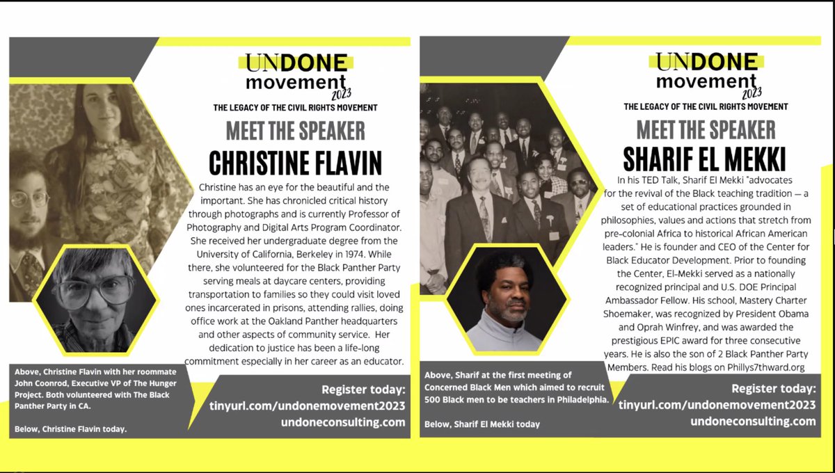 Another great zoom! Thank you <a href="/UndoneMovement/">Leigh Ann Erickson</a>. Loved hearing Christine Flavin discuss her journey as a white ally and <a href="/selmekki/">Sharif El-Mekki</a>’s discussion of freedom schools of the past and how the current model supports kids today.