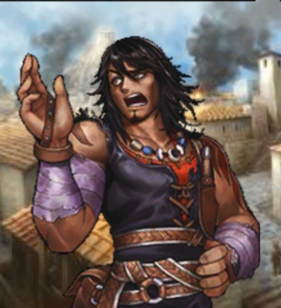 '

He  takes  note  of  her  looking  away .

❝ You  know  something  more  about  her - ? 

We  were  inseparable ,  we  dominated  the  mercenary  world  &amp;&amp;  then  that  𝐯𝐞𝐧𝐨𝐦𝐨𝐮𝐬 ,  bitter  goddess  Medusa  took  her  AND  my  child  from  me .  So  don't  lie . ❞