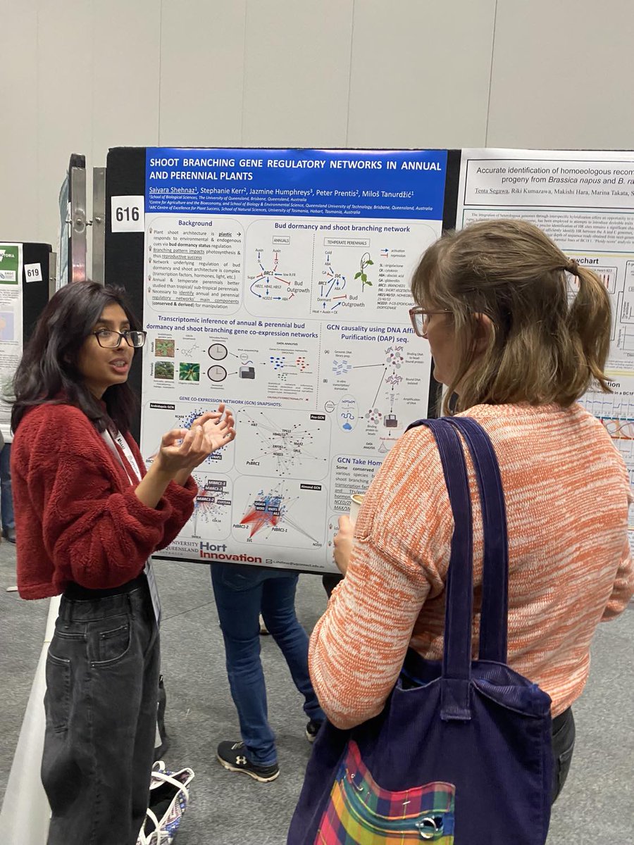 If you'd like to hear a little about bud dormancy and shoot branching in fruit tree crops like mango, stop by poster no. 616 
<a href="/Genetics2023/">International Congress of Genetics 2023</a> #ICG2023
