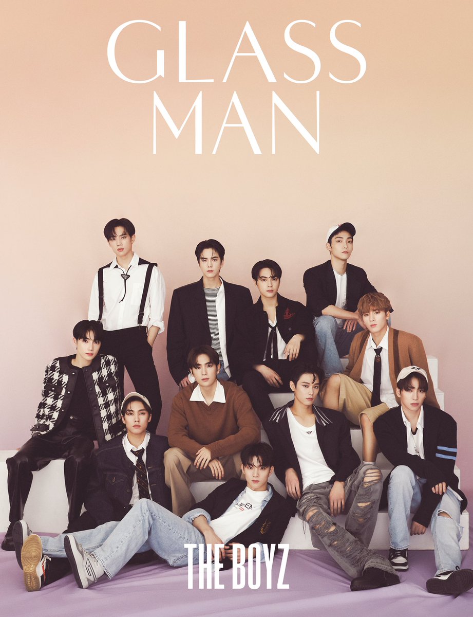 suncwokim's tweet photo. The star of the cover for this summer issue are definitely the coolest one. The Boyz, with their eleven members that have been in the forefront of the genre for the past six years are taking their moment to shine for Glass Man shoots and interviews that are out on monday! https://t.co/NnTsmgDy7Z