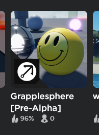 ployaxis's tweet image. Finally, Grapplesphere has the same amount of players as brookhaven. On that developer grind 💪💪💪 #roblox