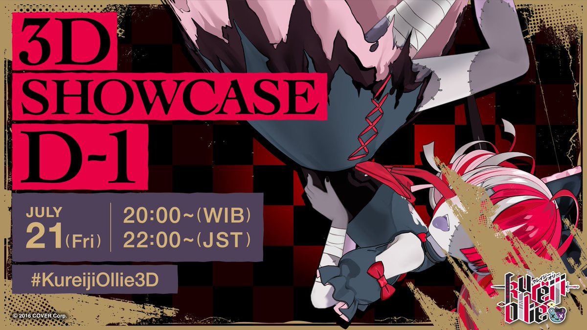 OHAYOLLIE!!

IT'S TOMORROW... TOMORROW?!😳😳
TIME FLIES BY SO FAST!! I'LL BE EXPECTING TO SEE ALL OF YOU THERE!!👀✨️
‼️Friday (21st July) 20:00 WIN/22:00 JST‼️
SEE YOU!!💗💗