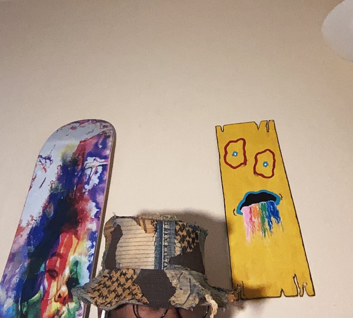 realGEEKprince's tweet photo. “miXture!¡”  #custom PATCHWORK #buckethat https://t.co/rl6JXUpgm9