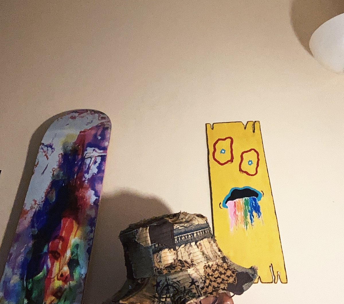 realGEEKprince's tweet photo. “miXture!¡”  #custom PATCHWORK #buckethat https://t.co/rl6JXUpgm9