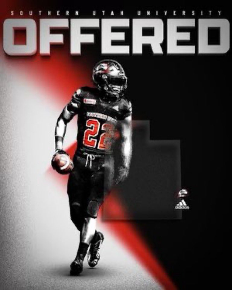 Jaylon Brown (@jaylonbrown__) on Twitter photo After a great conversation with <a href="/delanefitz/">DeLane Fitzgerald</a> & <a href="/OGMacDC/">Shay McClure</a> I'm blessed to say I have received a Division 1 offer from Southern Utah University !#gothunderbirds
<a href="/_WarhawkNATION_/">Coach Jackson- Madison AD</a> <a href="/CoachVMAKASI/">Verlain Betofe</a> <a href="/GregBiggins/">Greg Biggins</a> <a href="/UceBen/">BenFatilua</a> <a href="/Daygofootball/">San Diego Football</a> After a great conversation with <a href="/delanefitz/">DeLane Fitzgerald</a> & <a href="/OGMacDC/">Shay McClure</a> I'm blessed to say I have received a Division 1 offer from Southern Utah University !#gothunderbirds
<a href="/_WarhawkNATION_/">Coach Jackson- Madison AD</a> <a href="/CoachVMAKASI/">Verlain Betofe</a> <a href="/GregBiggins/">Greg Biggins</a> <a href="/UceBen/">BenFatilua</a> <a href="/Daygofootball/">San Diego Football</a>