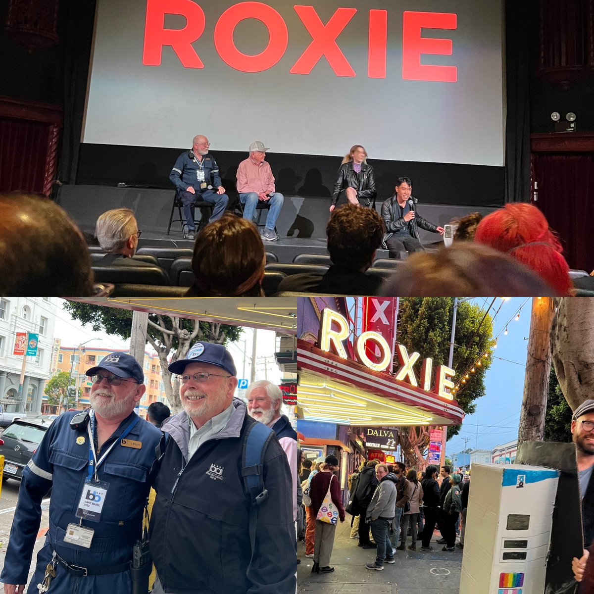 Had an amazing time seeing this at the <a href="/roxietheater/">Roxie Theater</a> last night. The highlight was definitely all the cheers for folks’ favorite stations! <a href="/SFBART/">BART</a> is truly a miracle and we don’t appreciate it enough.