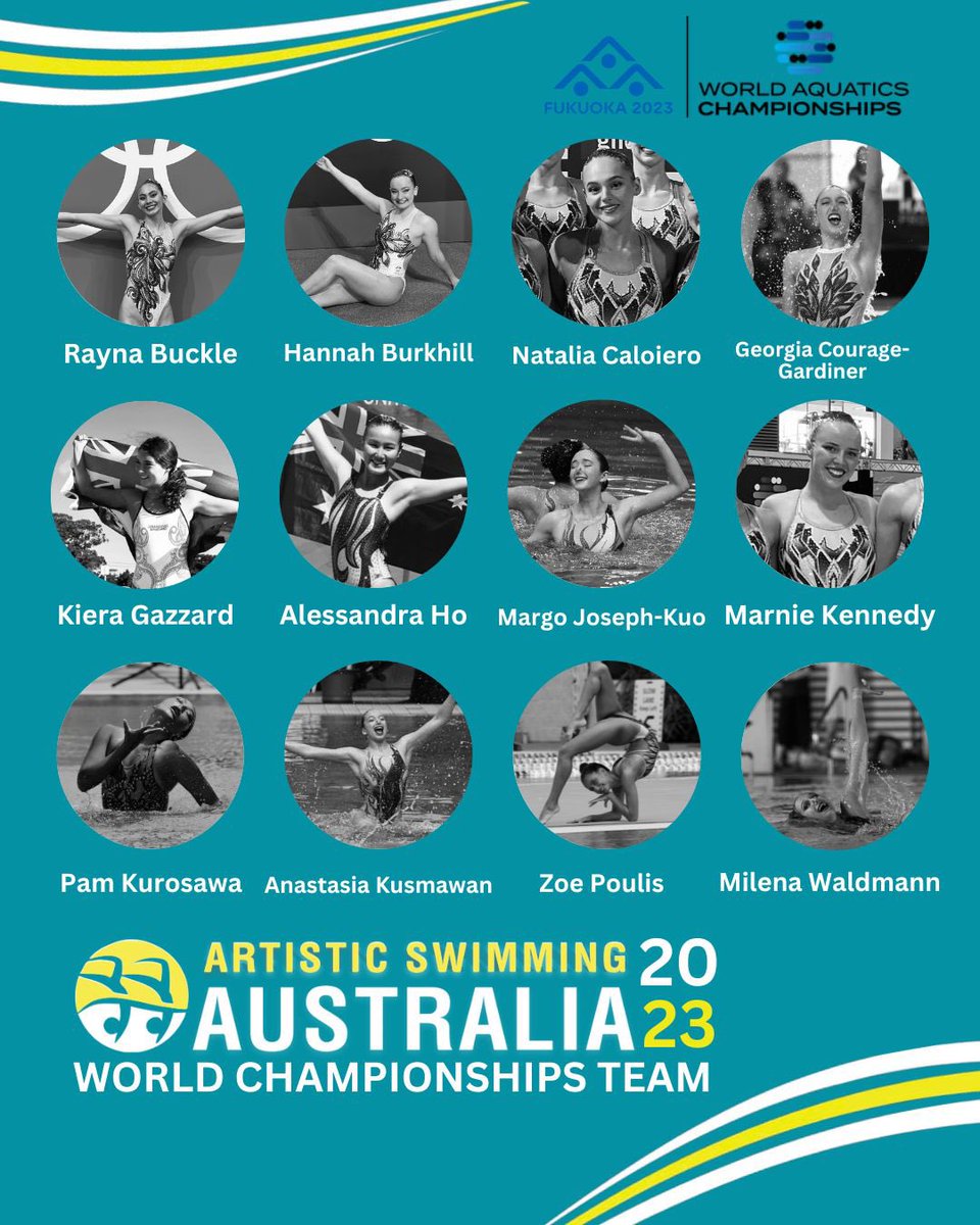 ArtisticSwimAus's tweet photo. Breaking News 📣 The Hancock Prospecting @ArtisticSwimAus team 🇦🇺 through the @WorldAquatics Championships has qualified both our team &amp; duet for the @Olympics, winning the @OceaniaSwimming quota place at @Paris2024 where we’ll represent the @AUSOlympicTeam 🙌 

#ASA #LetsSwim https://t.co/j2rPZ0waU2