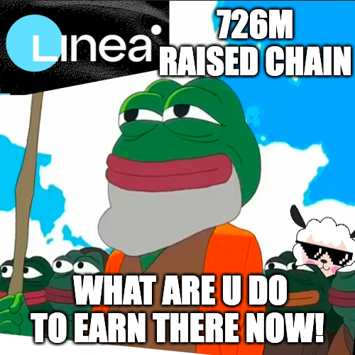 2lambro's tweet photo. Chain with fire power of 726 million raised
i like to play with expensive tools

Lets see what can u do and earn with this baby!

Full list of DeFi on @LineaBuild right now https://t.co/ew5wOmyTlf