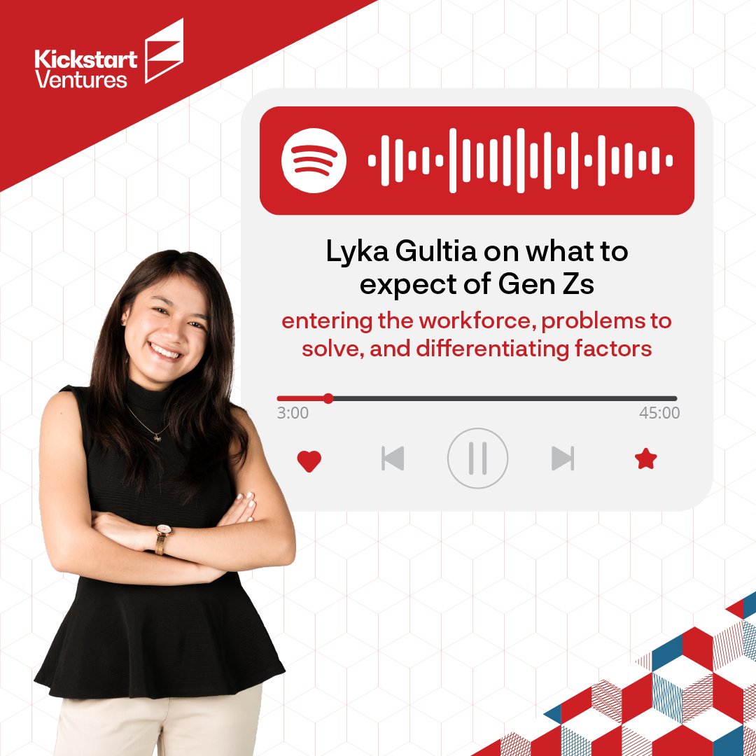 How does Gen Z act as the future for tech &amp; start-up ecosystems?

Join Lyka Gultia on Conversations over Coffee as she explores Gen Z in the workforce - their distinct traits and influence on the business world.
bit.ly/3K2pvxz  

#KickstartVentures #StartupPH #GenZAtWork