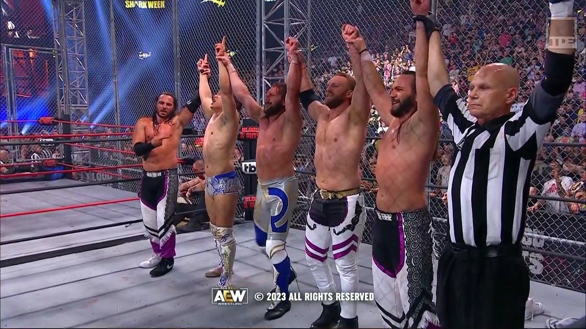 tde_gif's tweet photo. The, The Elite. #AEWDynamite #AEWonTBS https://t.co/p7uE6BbfKE