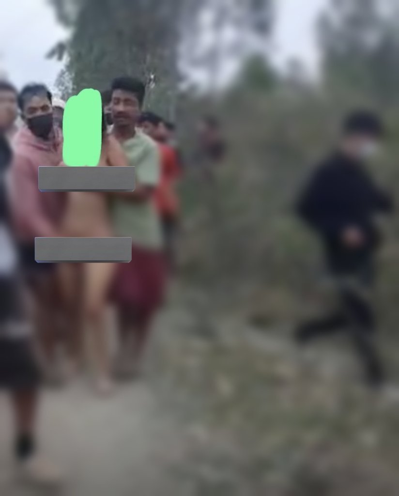 VRTribal's tweet photo. मणिपुर की घटना ने एक महिला को निर्वस्त्र ही नहीं किया है बल्कि इंसानियत को नंगा किया हैं।

#ManipurViolence 
#नरेंद्र_मोदी_इस्तीफा_दो https://t.co/JUsmzQttFd