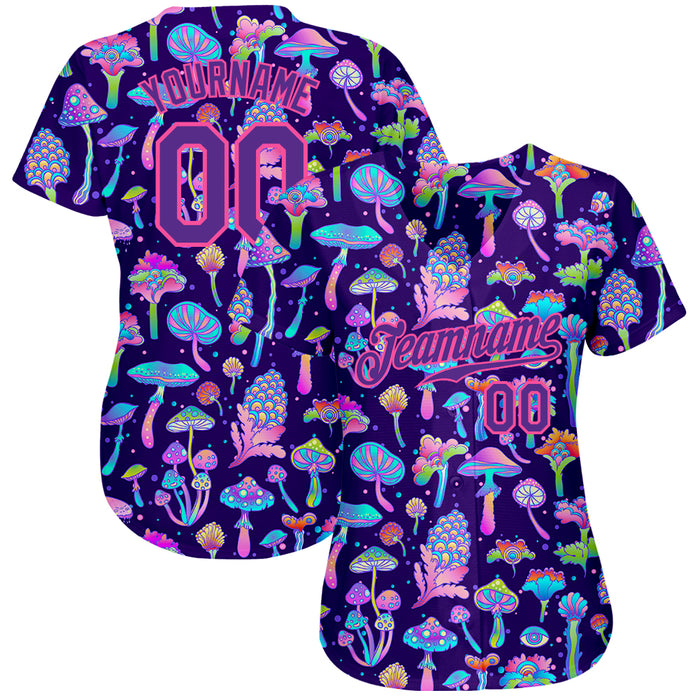Custom 3D Pattern Design Colorful Flowers and Mushrooms Psychedelic Hallucination Personalized Baseball Jersey, a truly unique and eye-catching addition to your sports wardrobe! 🌼🍄🌈
🌼 #CustomBaseballJersey #PsychedelicDesign #PersonalizedSportsWear #StandOutStyle 🍄🌈