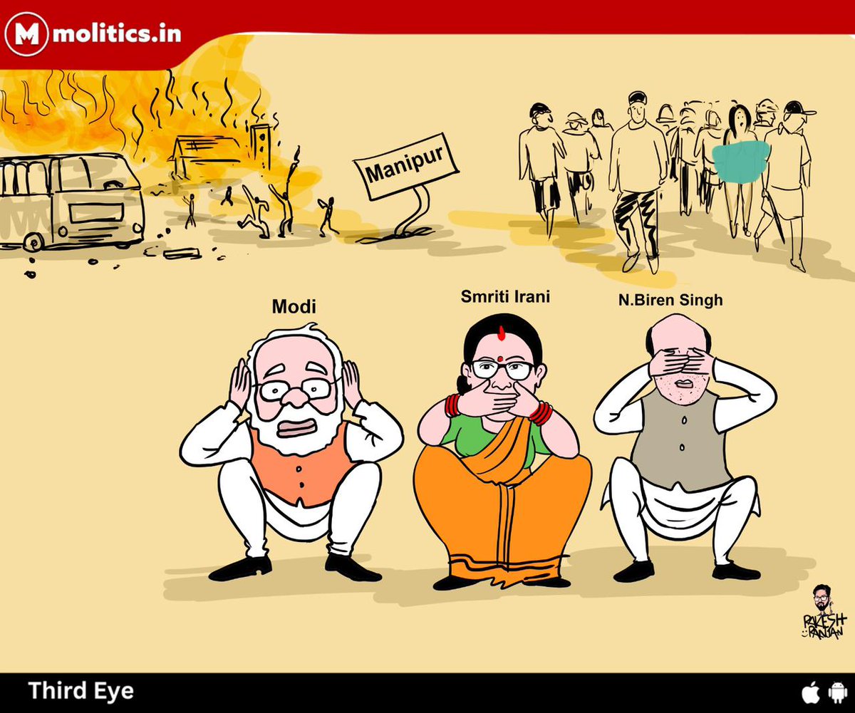 IGovindkavhale's tweet photo. BJP's N Biren Singh government in Manipur is not capable of running the state. State Chief Minister @NBirenSingh Should have resigned while performing his Rajdharma. But perhaps he is not leaving the fascination of the chair. #ManipurViolence #नरेंद्र_मोदी_इस्तीफा_दो https://t.co/P6tb8L8n7U