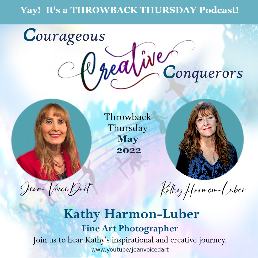 Kathy Harmon-Luber's life changed completely when she ruptured a spinal disc, and another, and another, and another! She worked from her bed to create a successful art gallery show and write a book. WOW!  #spinalinjury #chronicbackpain #creative #photographicart #bedridden