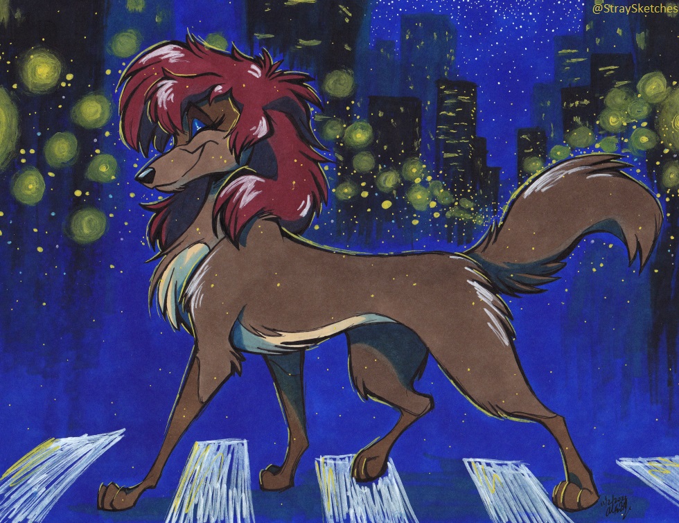 Stray 💜 on Twitter "I draw Disney dogs A LOT follow me for more art