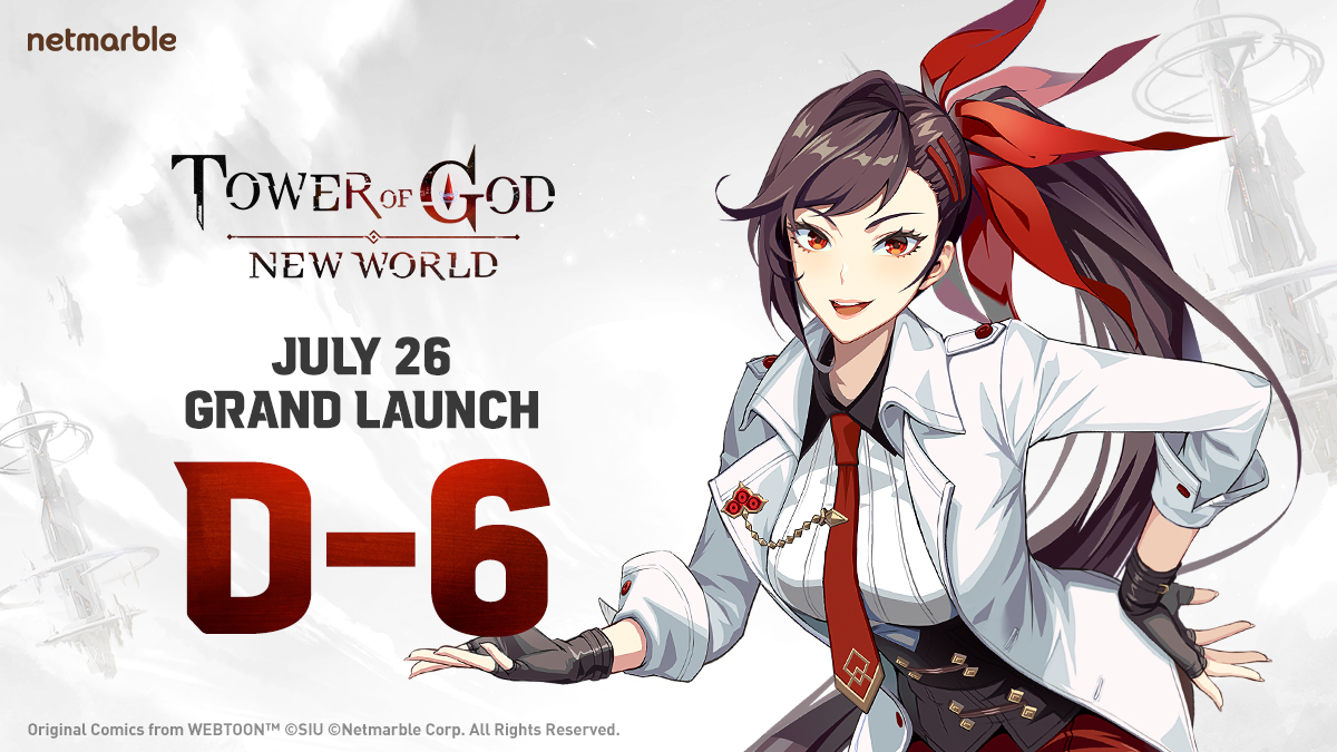 Tower of God : New World Now Open For Pre-registration, Launches