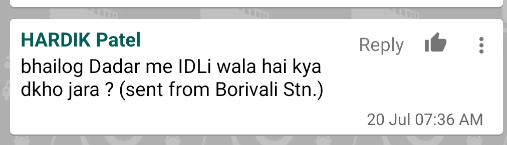 DiveshDarshan12's tweet image. M-Indicator chats are next level of fun 🤣

#MumbaiRains